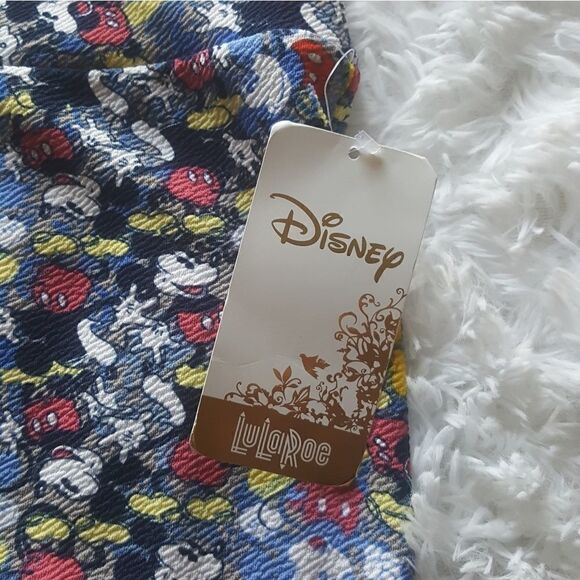 LulaRoe Disney Mickey Mouse Skirt New with tags Size XL - Picture 5 of 6